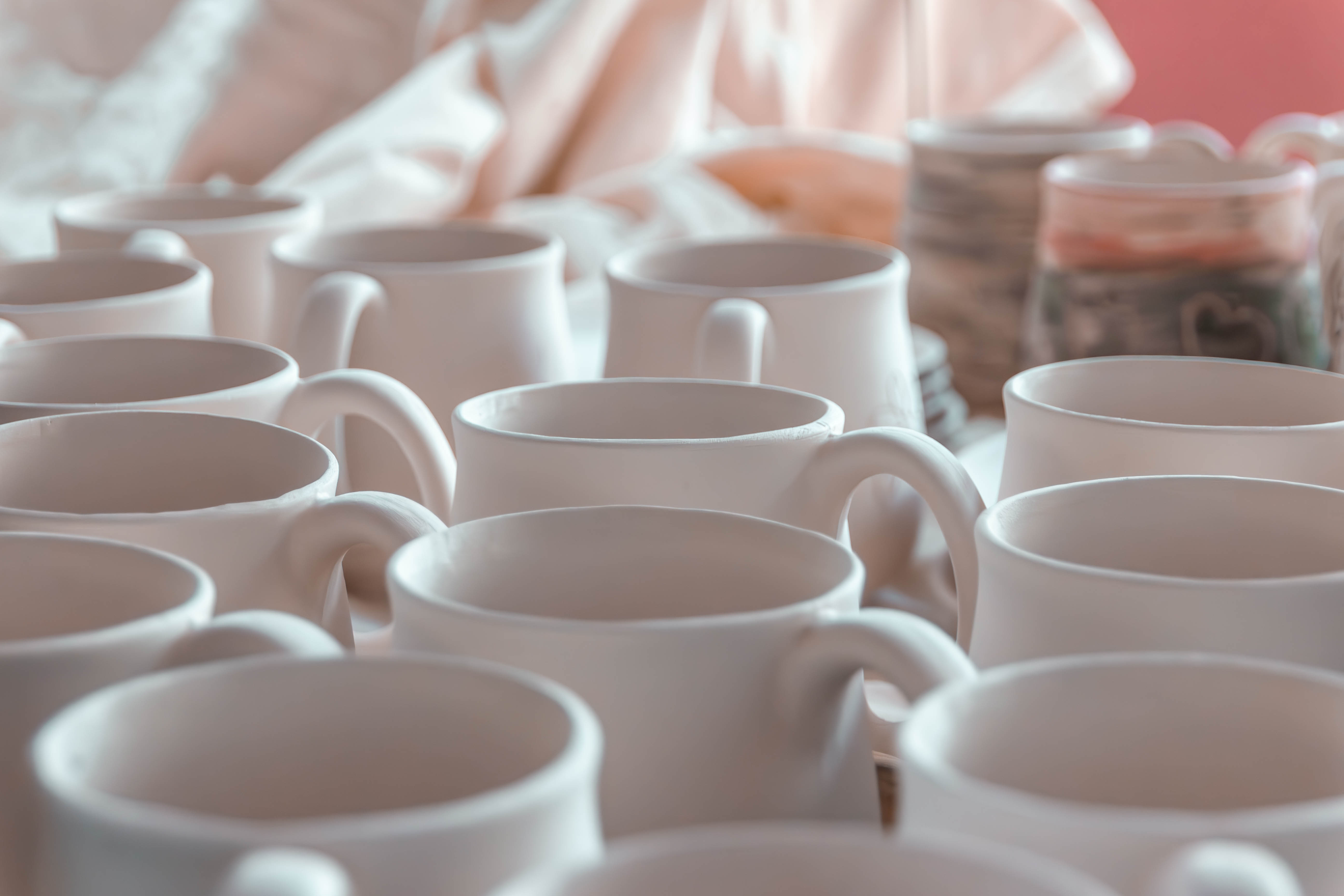 Fertigung von Keramiktassen